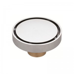Badkamer messing ronde vloer verborgen douche afvoer